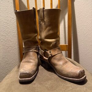 Frye Harness Leather Western Boots